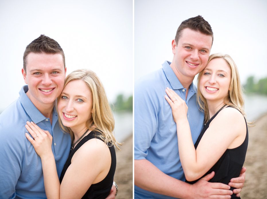 engaged couple in Norfolk County by wedding photographer from Kitchener-Waterloo