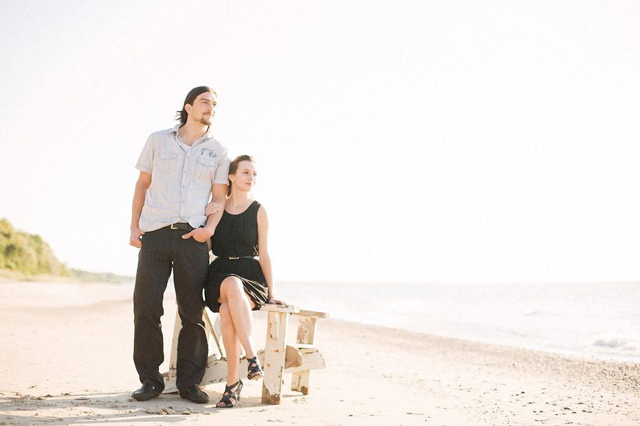 gorgeous couple poses for their wedding photographer specializing in wedding photojournalism