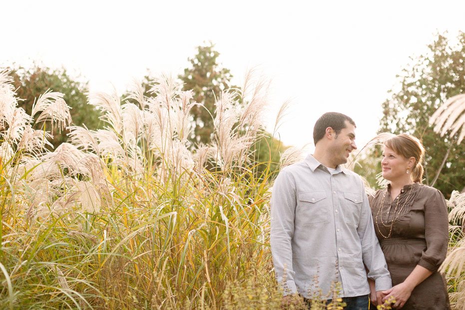 modern engagement session set in Bayfield, Ontario