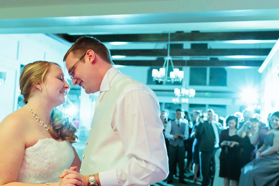 Wedding photojournalist captures a special moment at a wedding in Elm Hurst inn