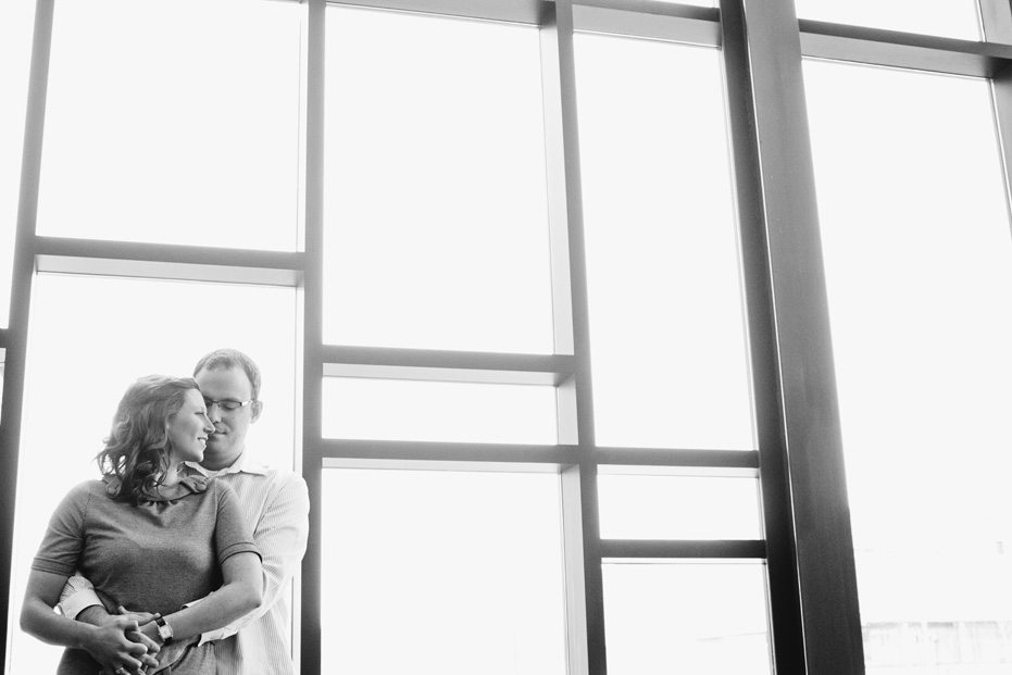Modern engagement session in Kitchener, Ontario